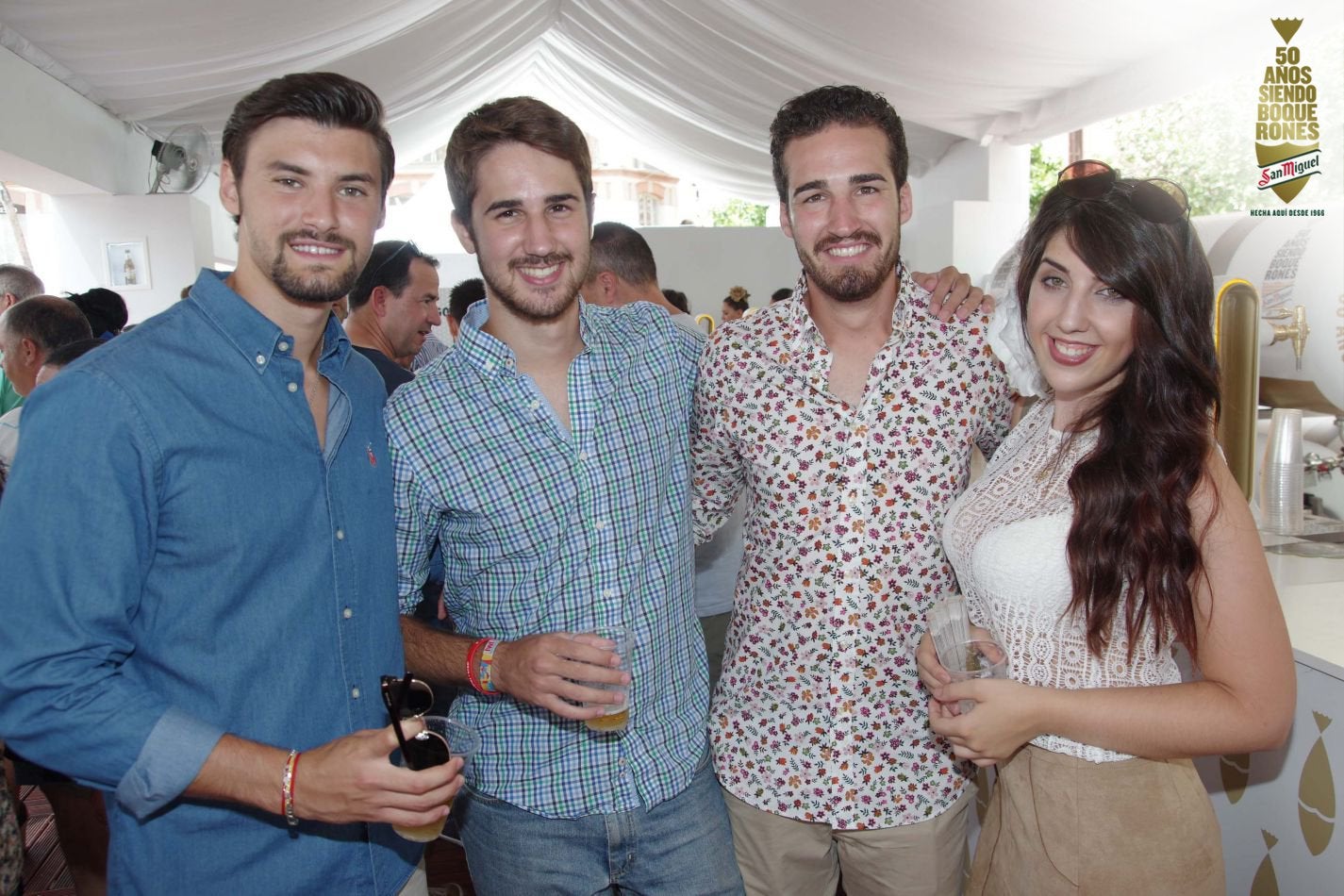 Jesús González, Ignacio Andreo, Jesús Huertas y Raquel Fernández que vienen desde Granada