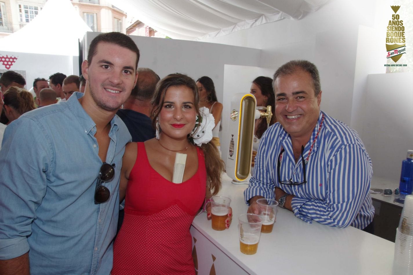 Gonzalo García, Eva de Hoyos y Miguel de Hoyos