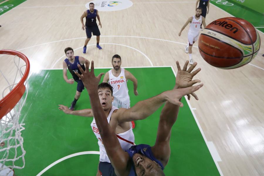 Las mejores imágenes del España-Francia