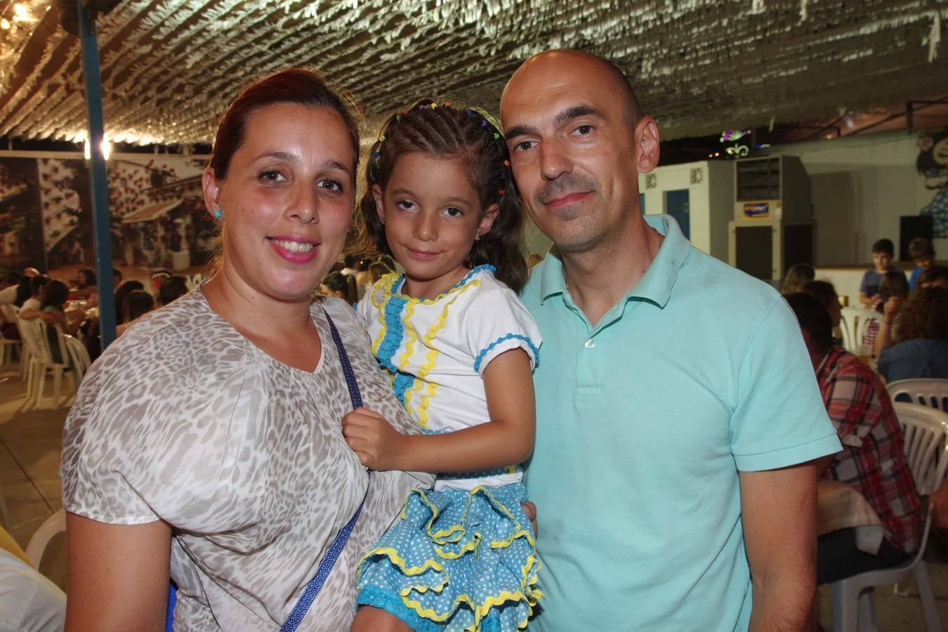 La noche del martes en la caseta de la Peña El Bastón