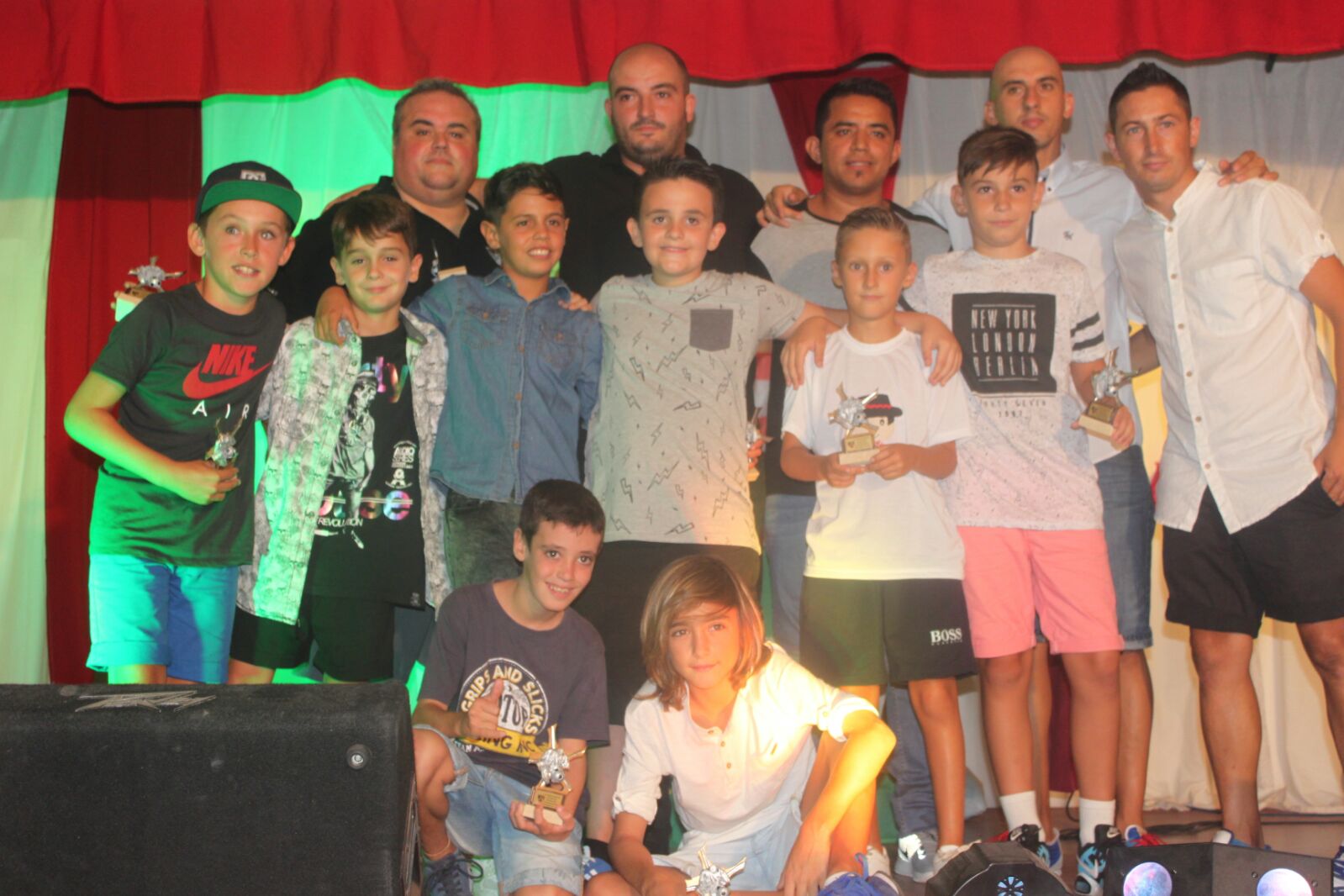 Entrega de premios del Atlético Carranque en Los Corazones