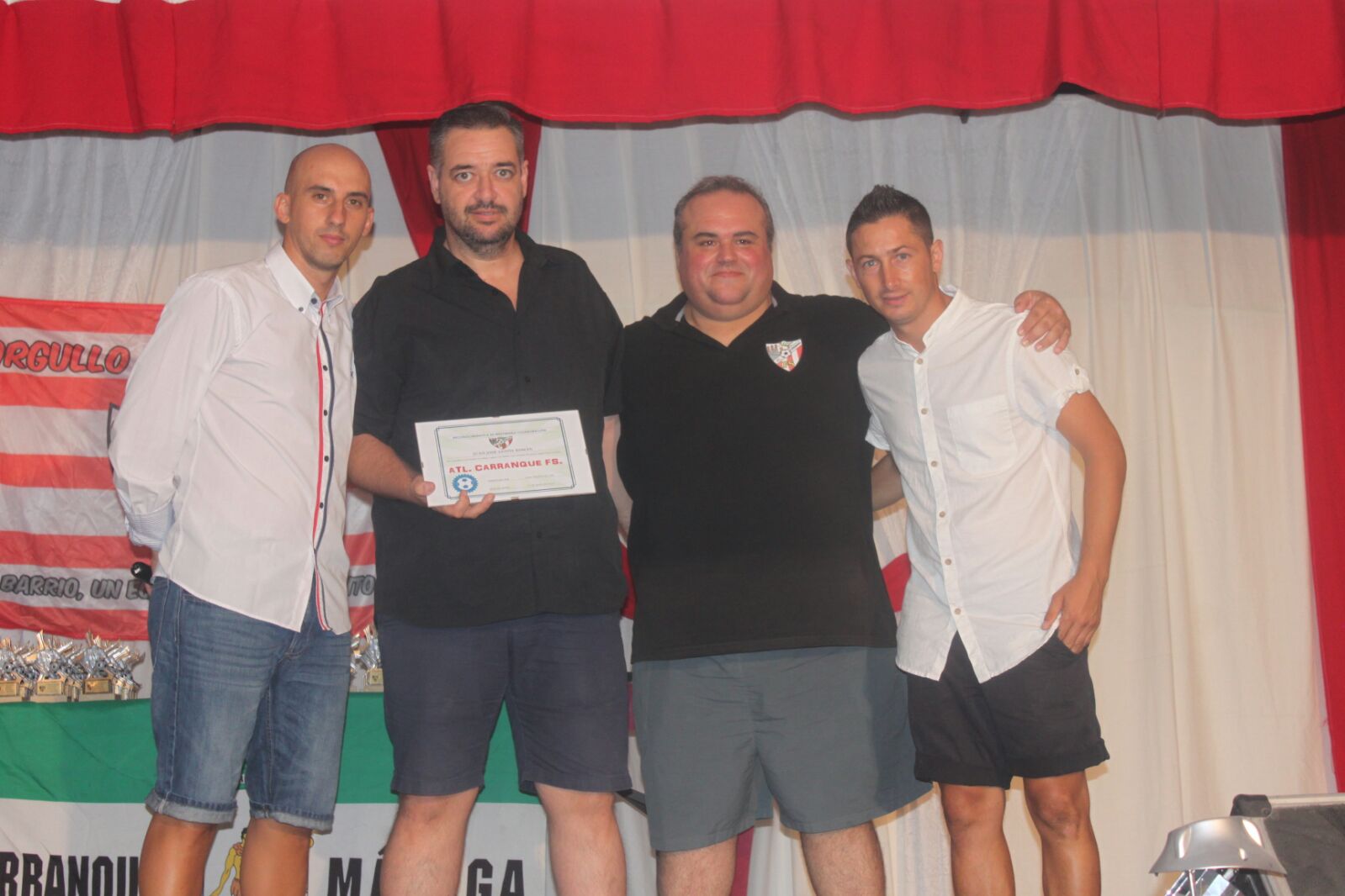 Entrega de premios del Atlético Carranque en Los Corazones