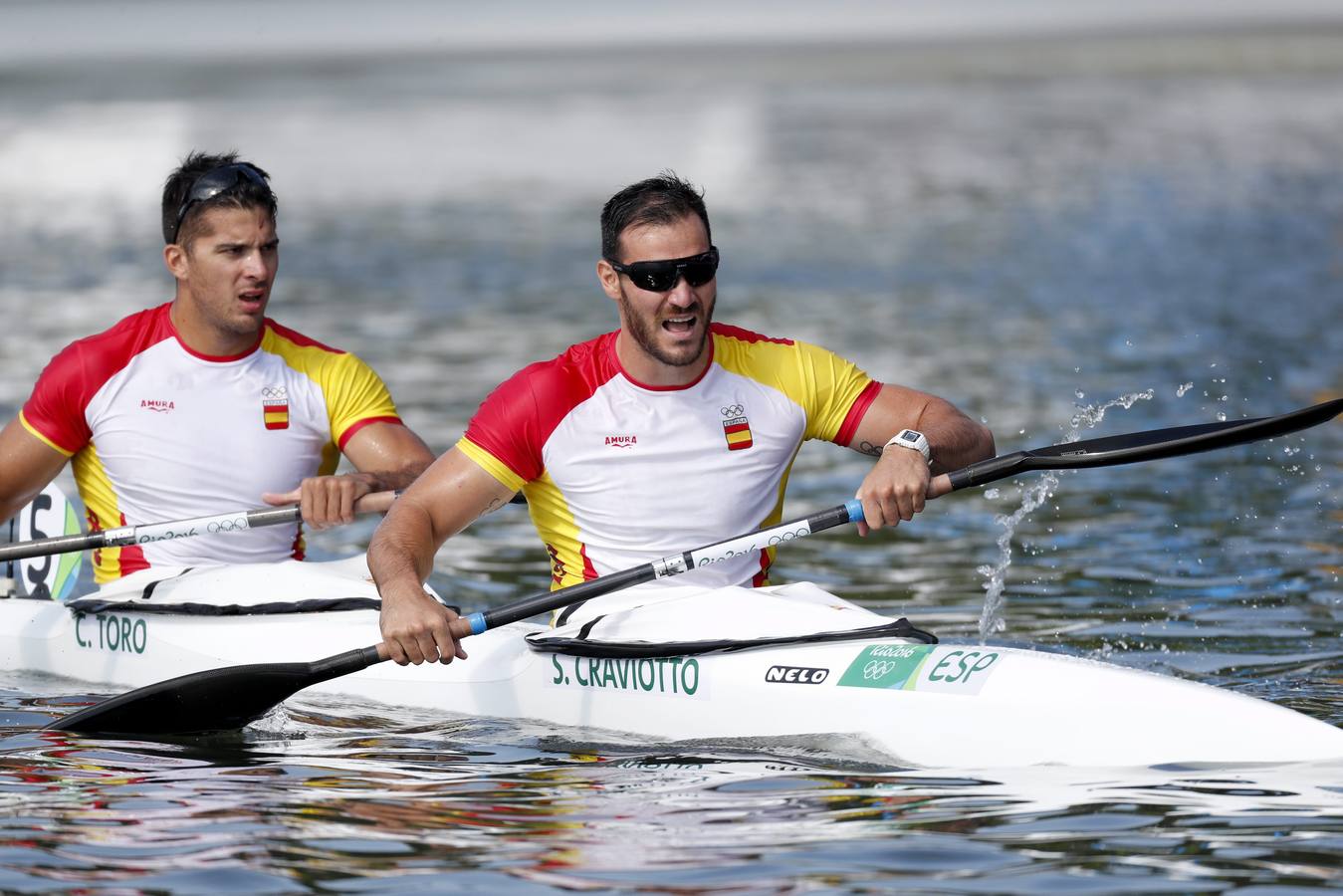 Saúl Craviotto y Cristian Toro, oro en K2 200