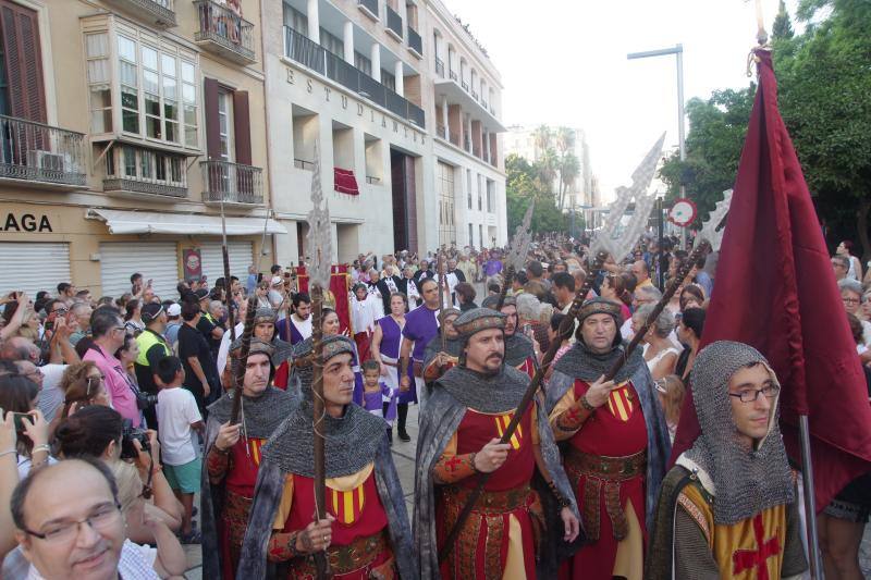 Fotos de la Cabalgata Histórica por el Centro de Málaga