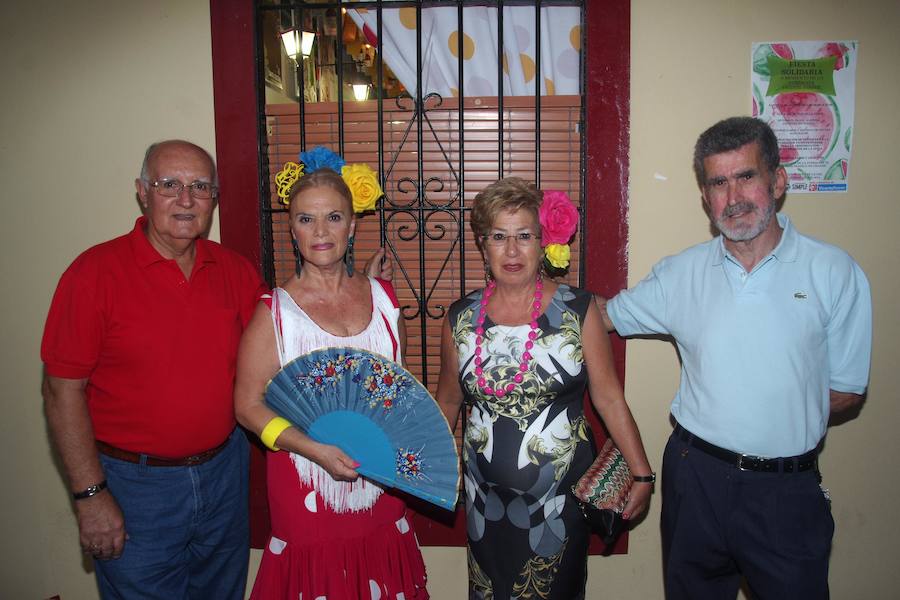 Ambiente en la caseta de la peña La Paz