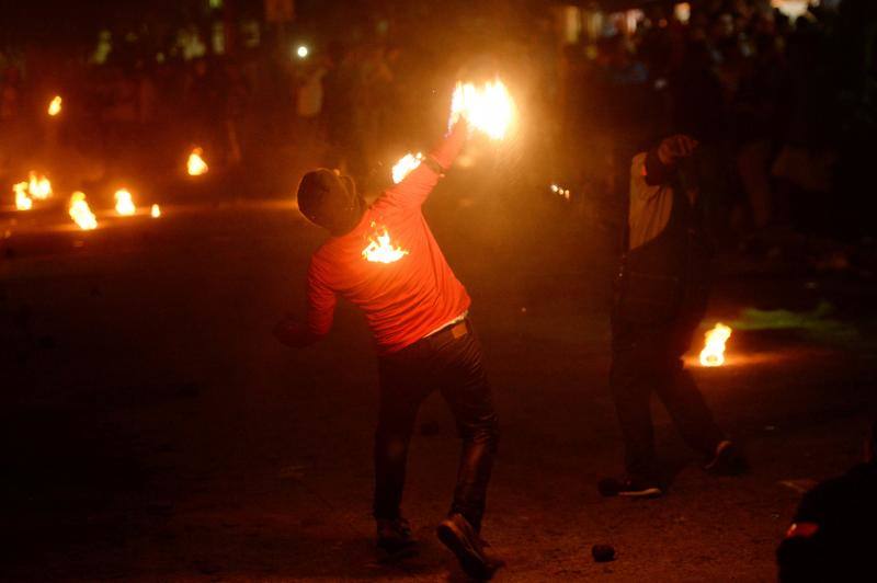 Festival de la bola de fuego en San Salvador