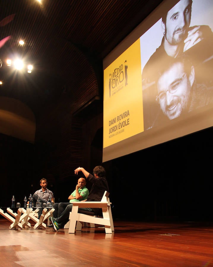 El encuentro de Dani Rovira y Jordi Évole, en imágenes