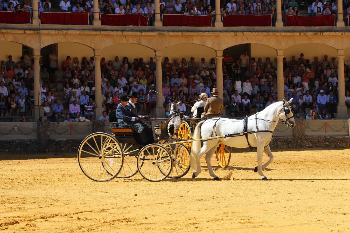 Los mejores carruajes se dan cita en Ronda