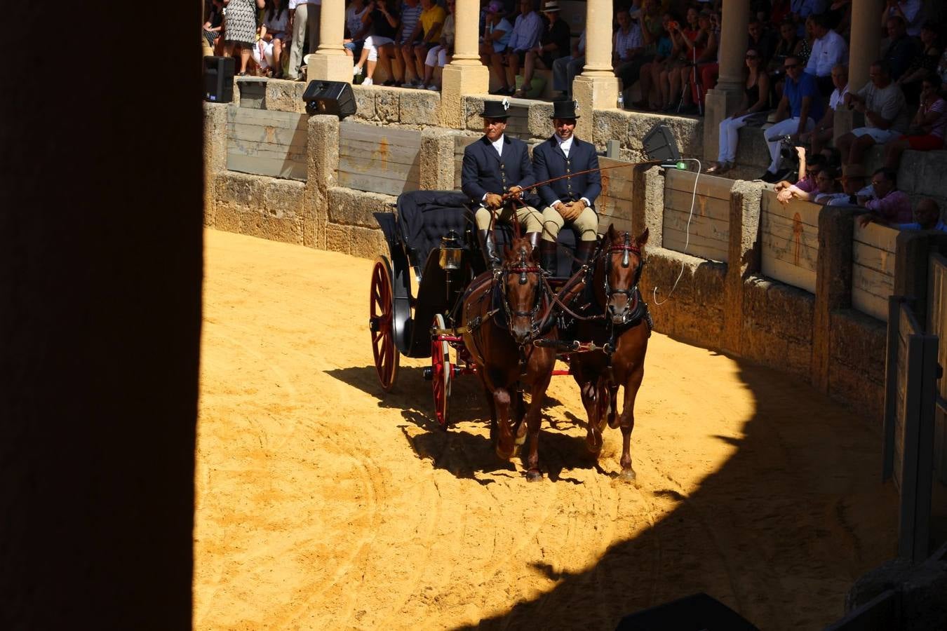 Los mejores carruajes se dan cita en Ronda