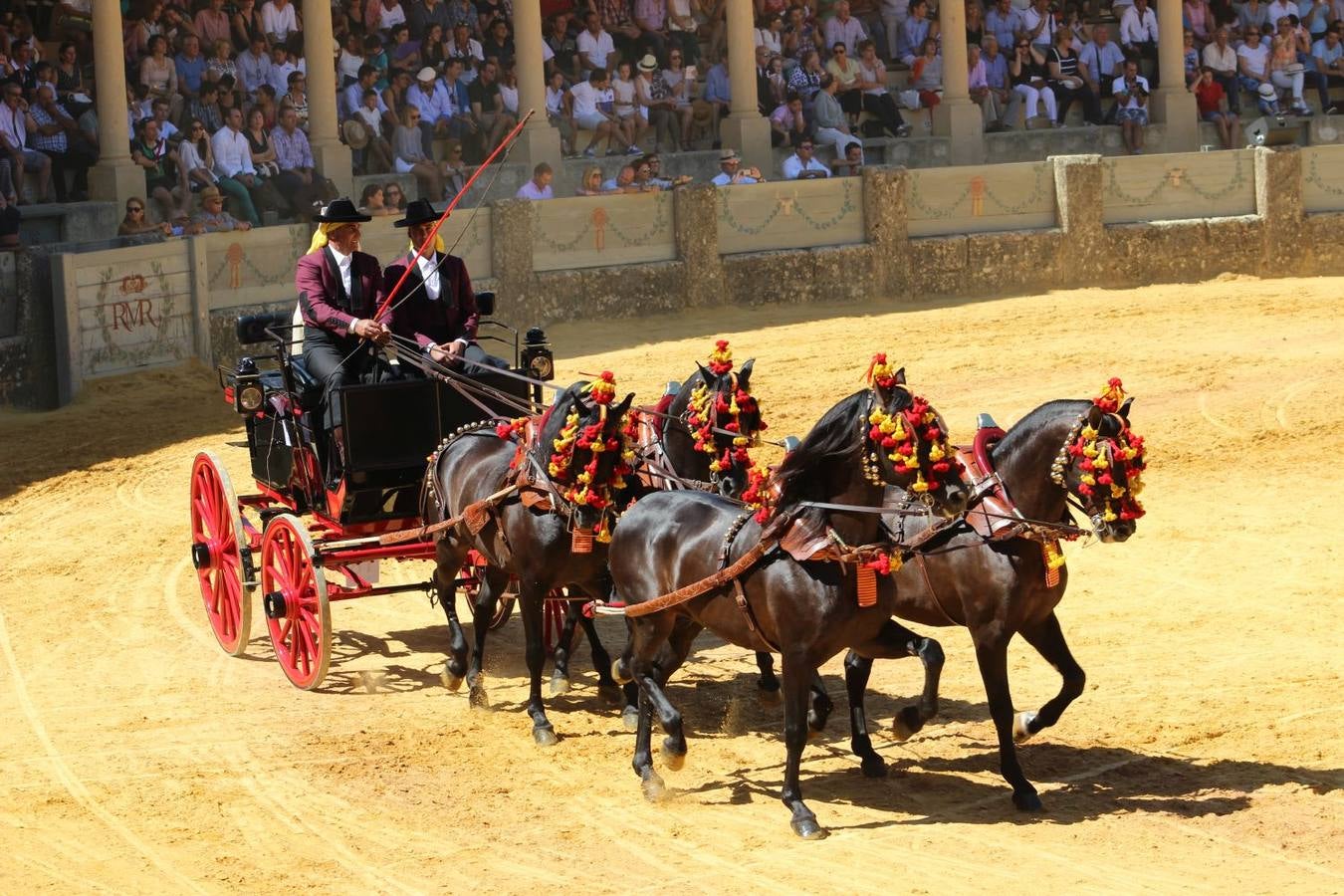 Los mejores carruajes se dan cita en Ronda