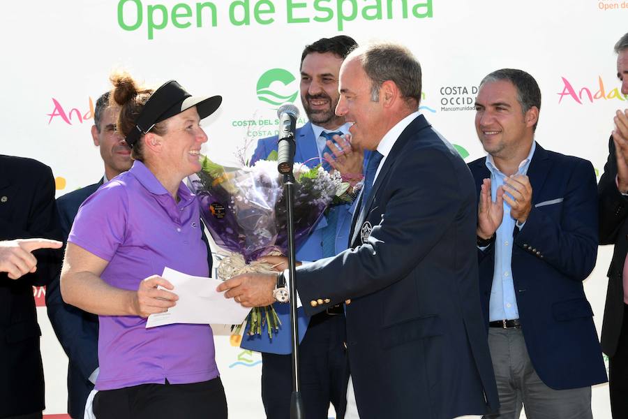 Azahara Muñoz, campeona del Open de España