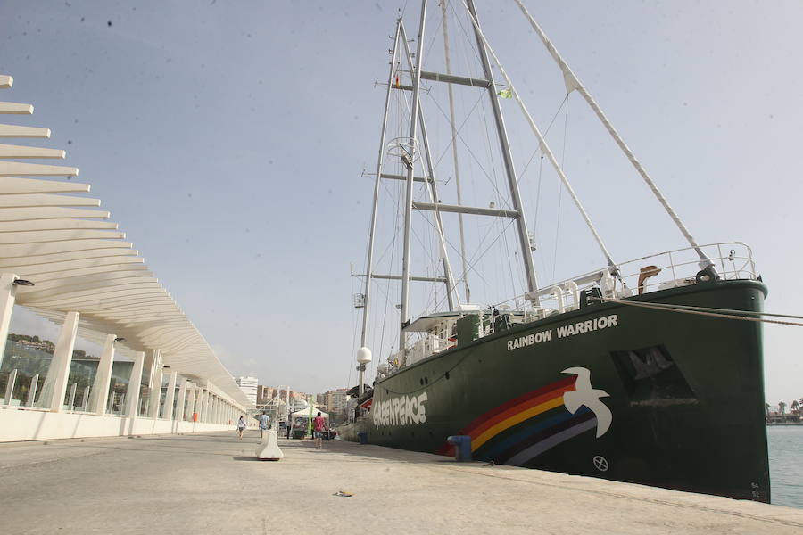 El &#039;Rainbow Warrior&#039;, en imágenes