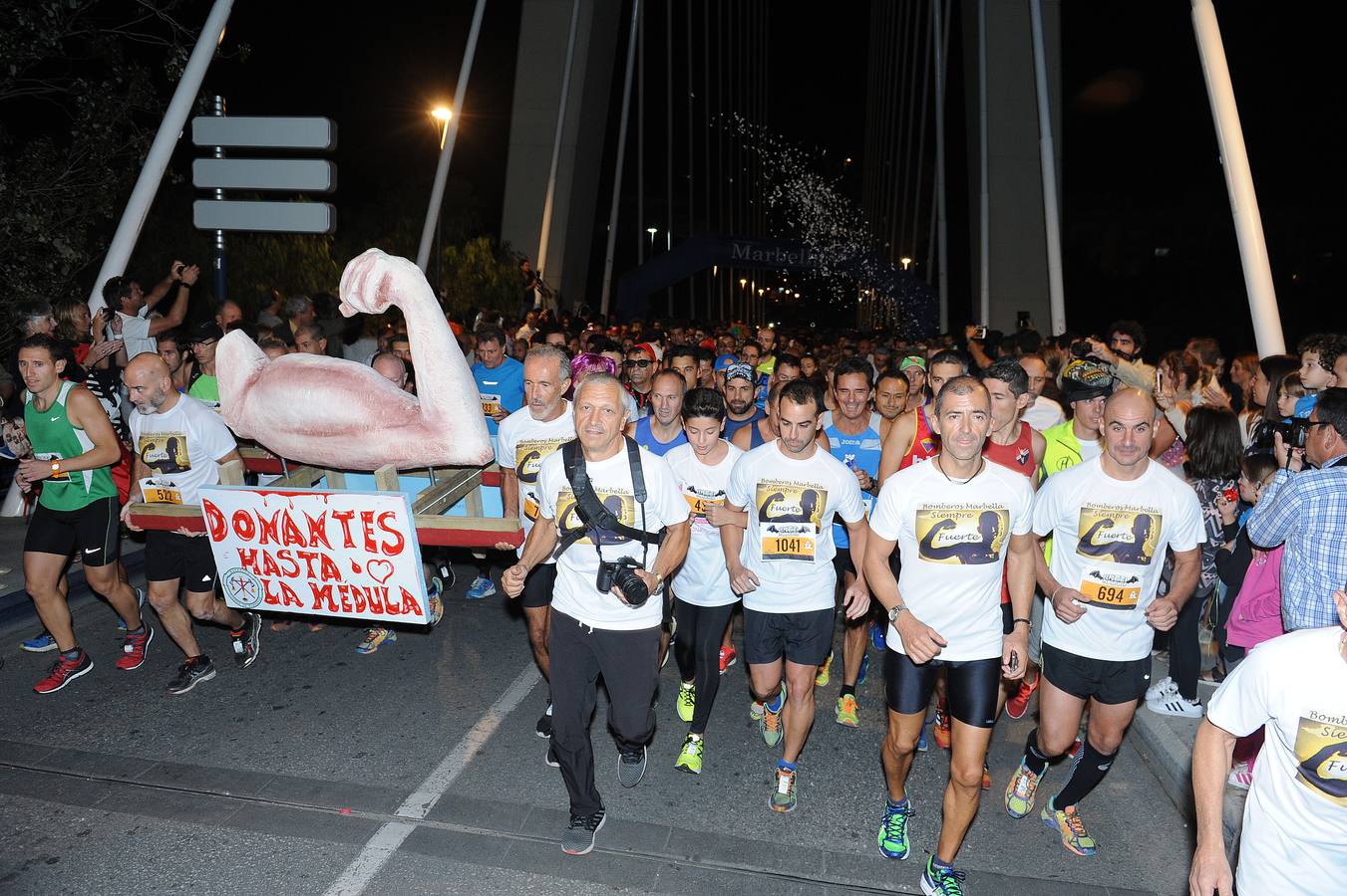 Pablo Ráez, protagonista en la carrera solidaria de Halloween en Marbella