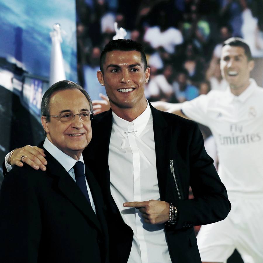 La renovación de Cristiano, en imágenes