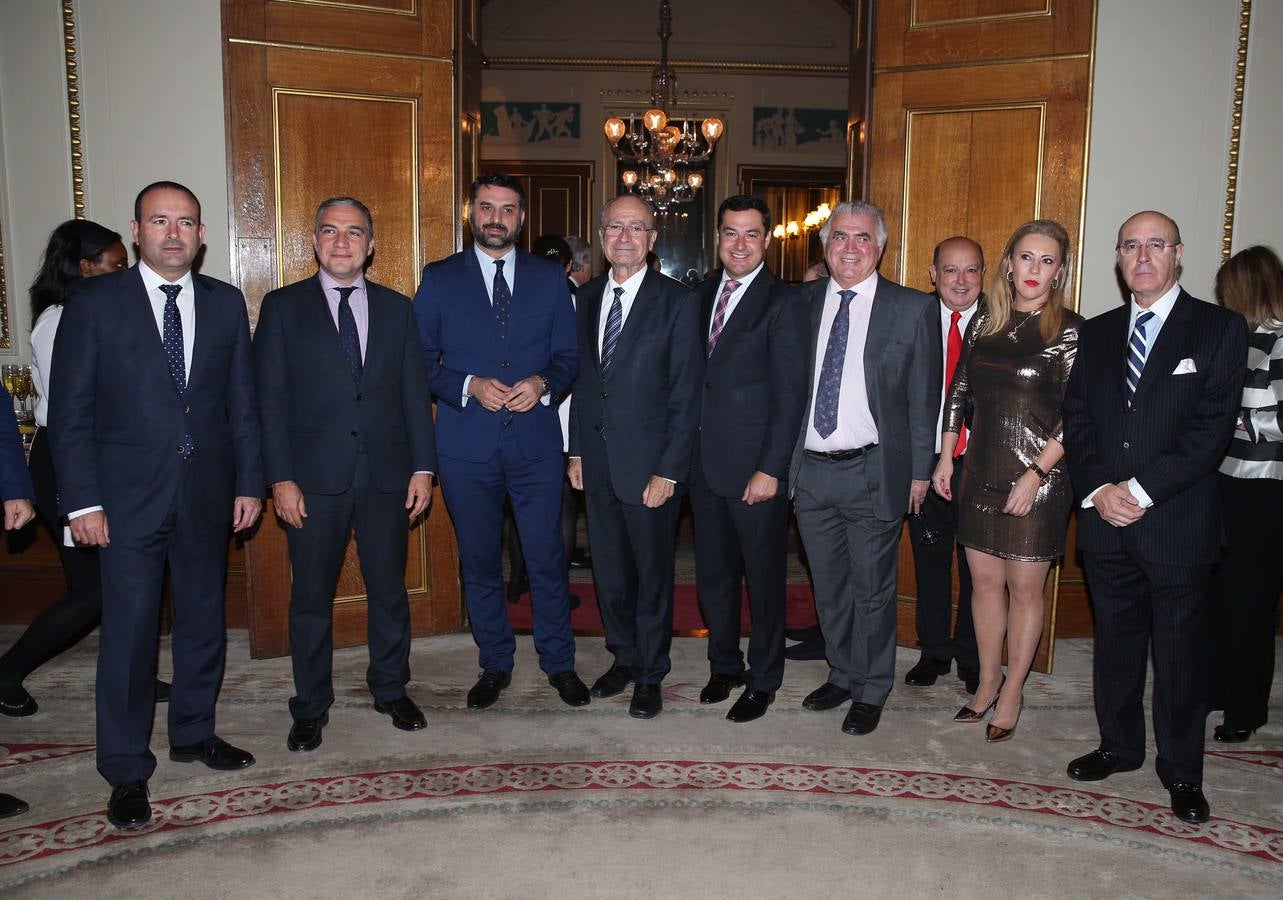 La cena organizada por Prensa Malagueña en la WTM