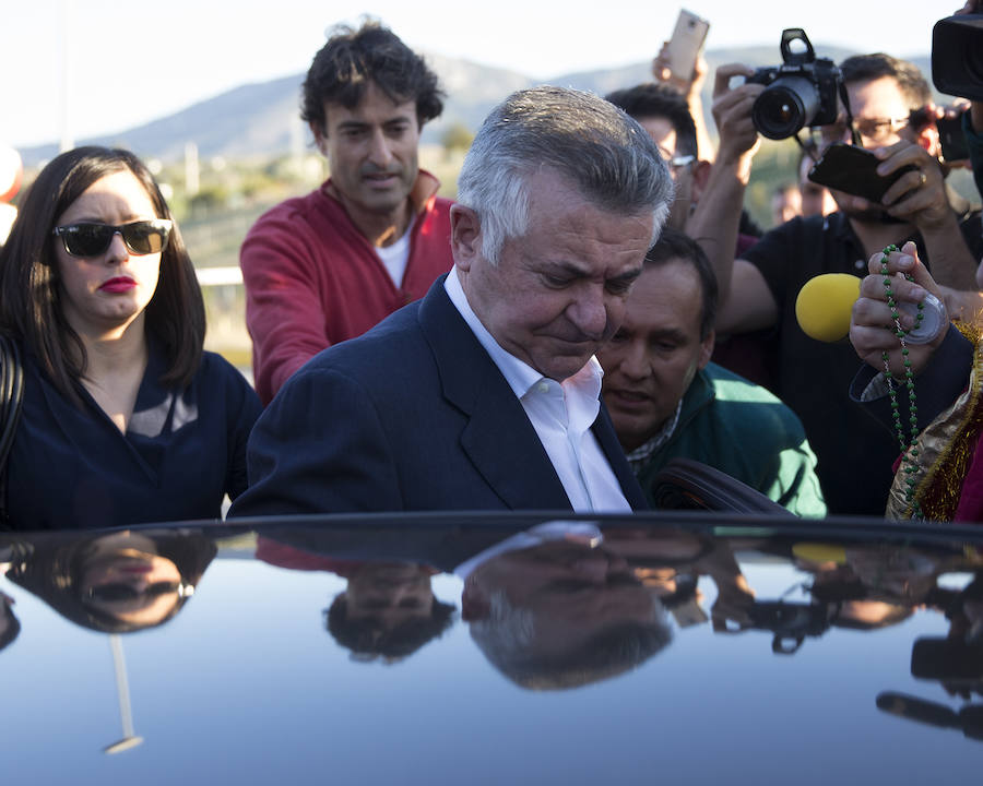 Roca sale de la cárcel con su primer permiso penitenciario