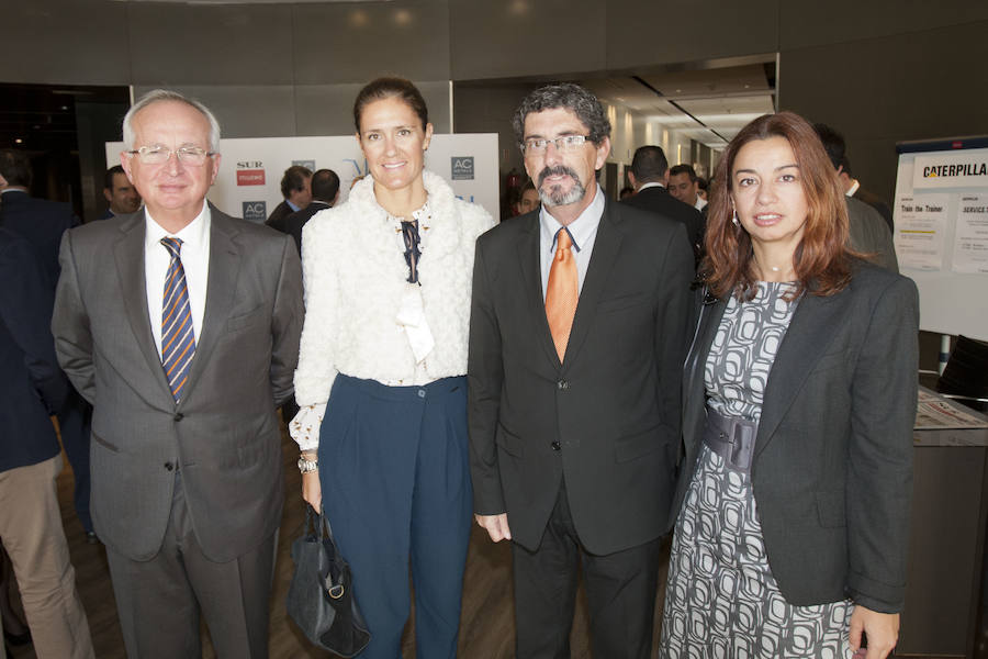 Vicente Imbroda, Pilar Fernández Figares, Juan Vallejos y Pilar Alcalá