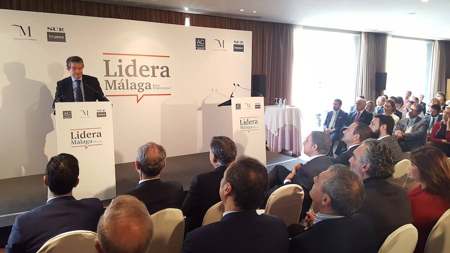 En imágenes, el foro Lidera Málaga con Antonio Catalán