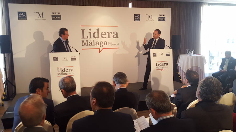 En imágenes, el foro Lidera Málaga con Antonio Catalán