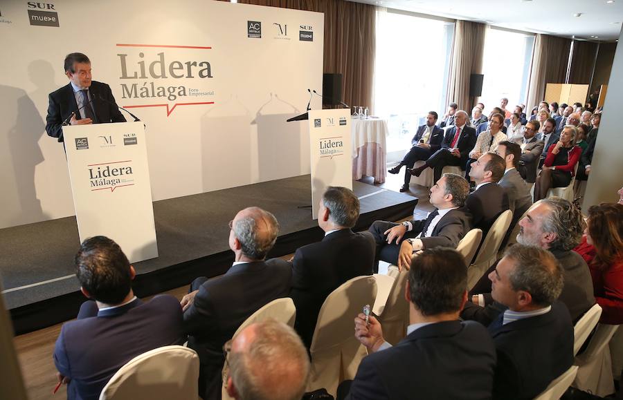 En imágenes, el foro Lidera Málaga con Antonio Catalán
