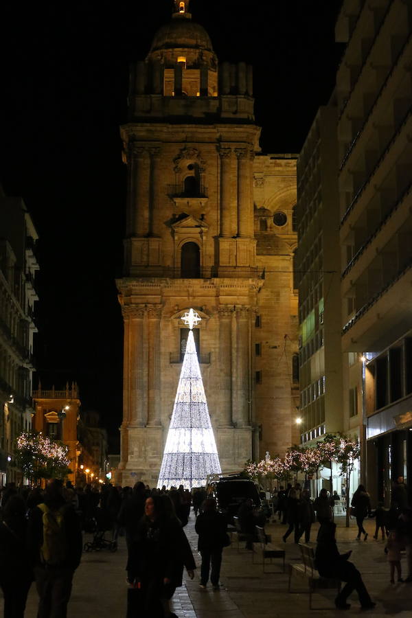 La Navidad se ilumina en Málaga