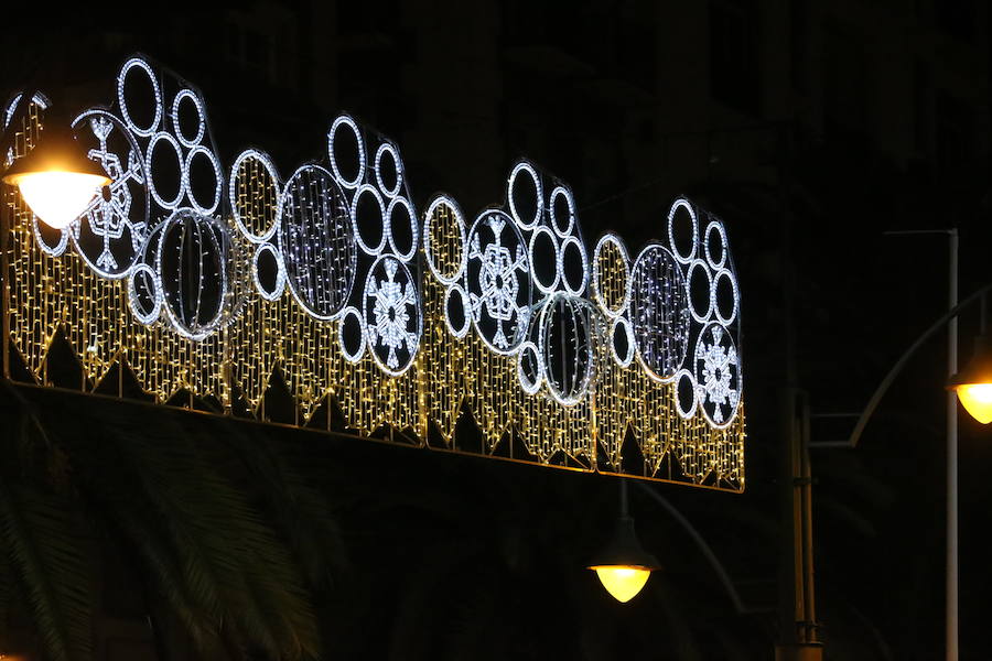 La Navidad se ilumina en Málaga