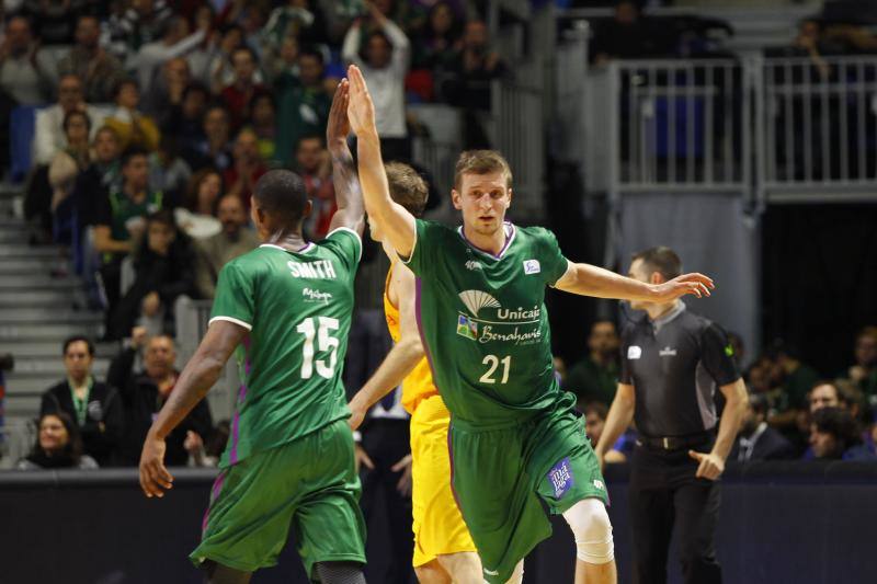 Unicaja-Barcelona, en imágenes