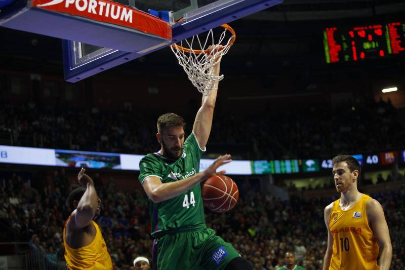 Unicaja-Barcelona, en imágenes