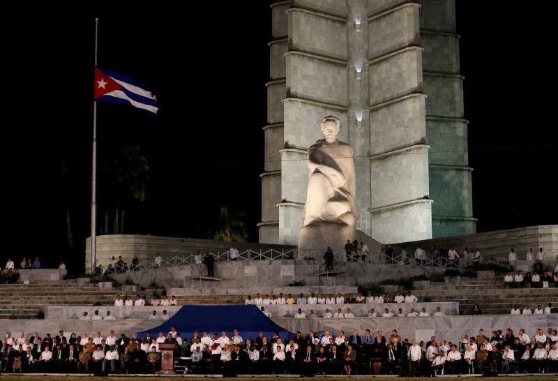 Cuba rinde tributo a Fidel Castro