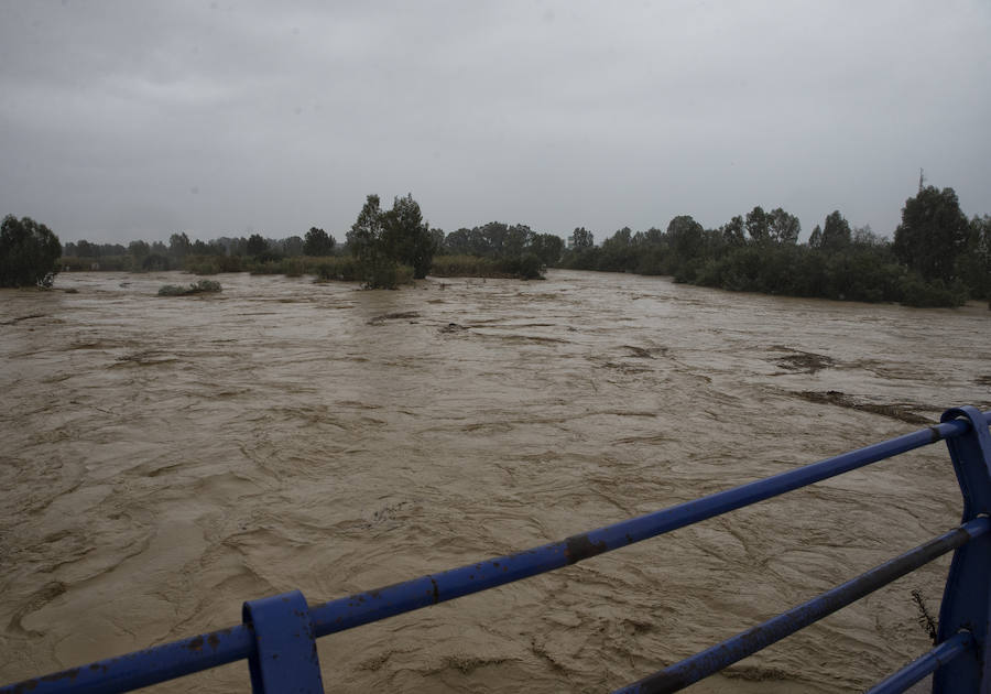 Fotos de las inundaciones en Málaga capital
