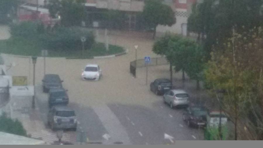 Situación en Estepona desde primera hora.