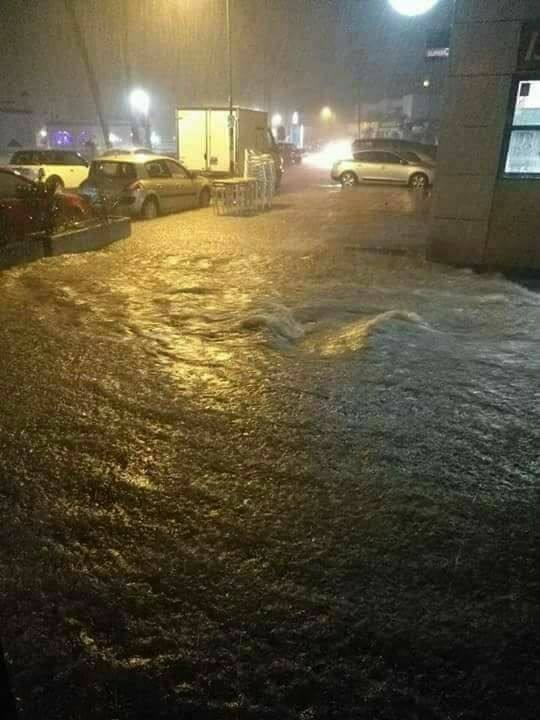 Situación en Estepona desde primera hora.