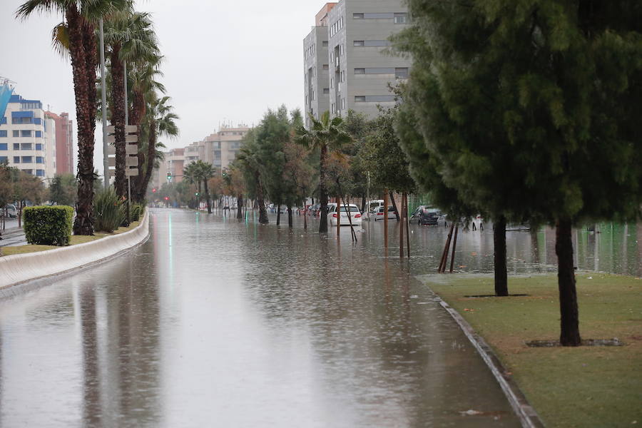 Inundaciones en la zona de caller Pacífico