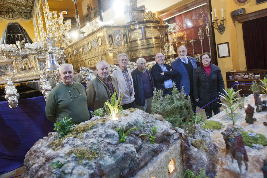 Exposición de belenes de miniatura de la colección de Luis Merino