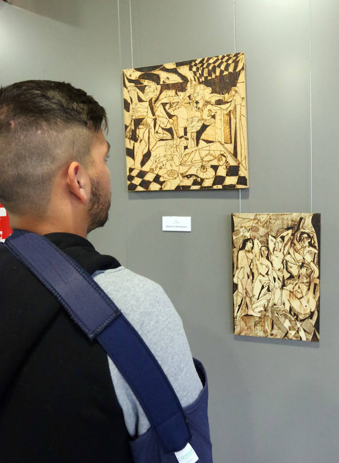 Exposición sobre obras realizadas por menores infractores, en imágenes