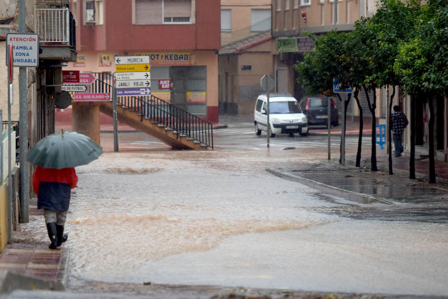 El temporal más importante en Murcia desde que se tienen registros