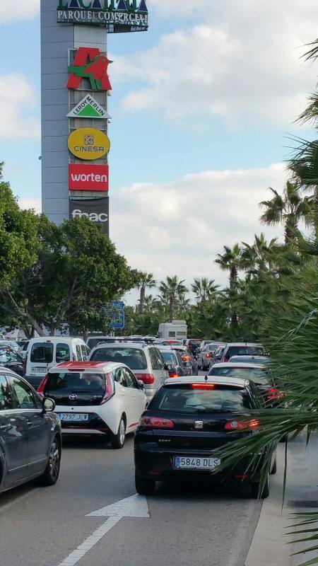 El inicio de las rebajas en Marbella, en fotos
