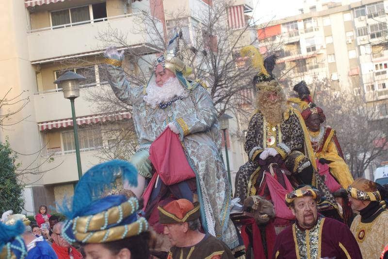 Cabalgata de los Reyes Magos por la Cruz de Humilladero 2017