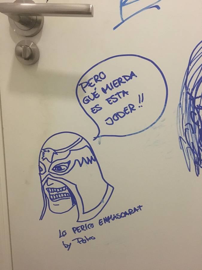 Sr Lobo fomenta la creatividad en sus paredes: hasta en los baños