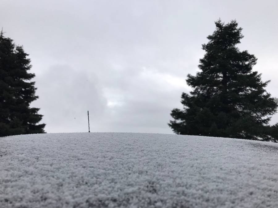 Nieve en Yunquera. 