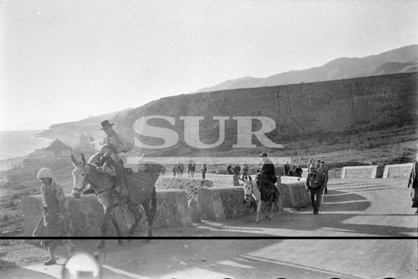 La huida por la Carretera de Málaga-Almería vista por Norman Bethune