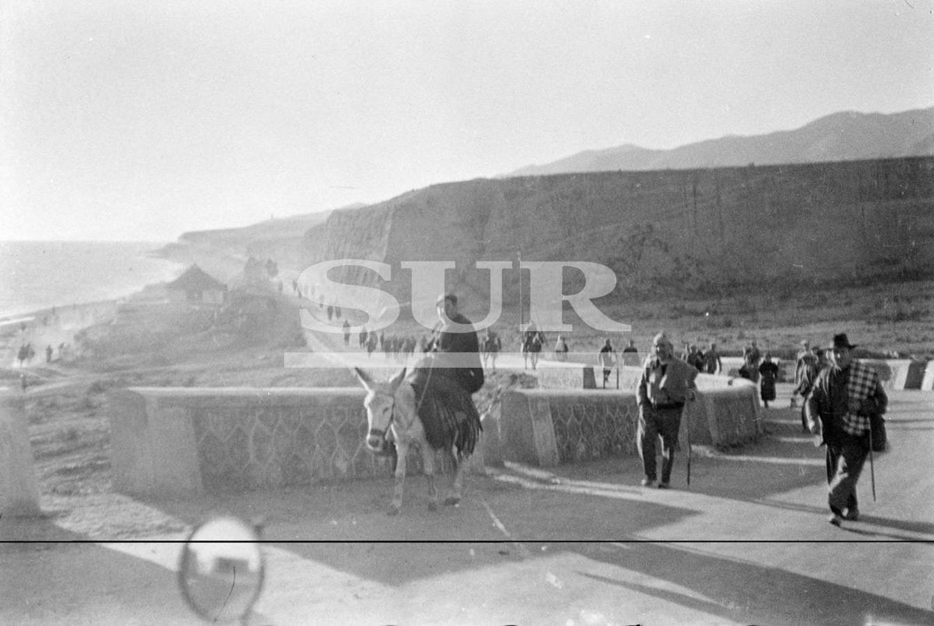 La huida por la Carretera de Málaga-Almería vista por Norman Bethune