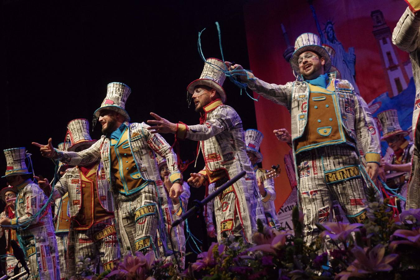 La última preliminar del concurso del Carnaval de Málaga, en imágenes