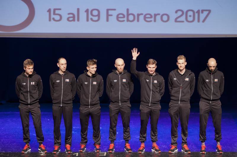 La presentación de la Vuelta Ciclista a Andalucía, en fotos