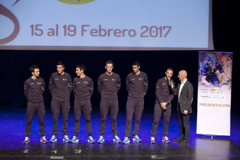 La presentación de la Vuelta Ciclista a Andalucía, en fotos