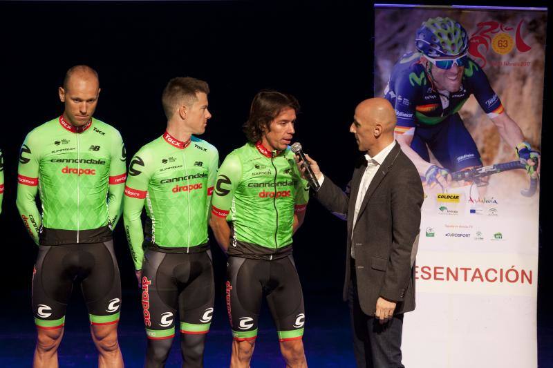 La presentación de la Vuelta Ciclista a Andalucía, en fotos