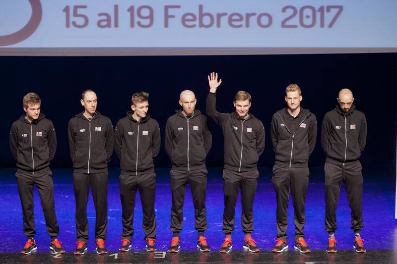 La presentación de la Vuelta Ciclista a Andalucía, en fotos