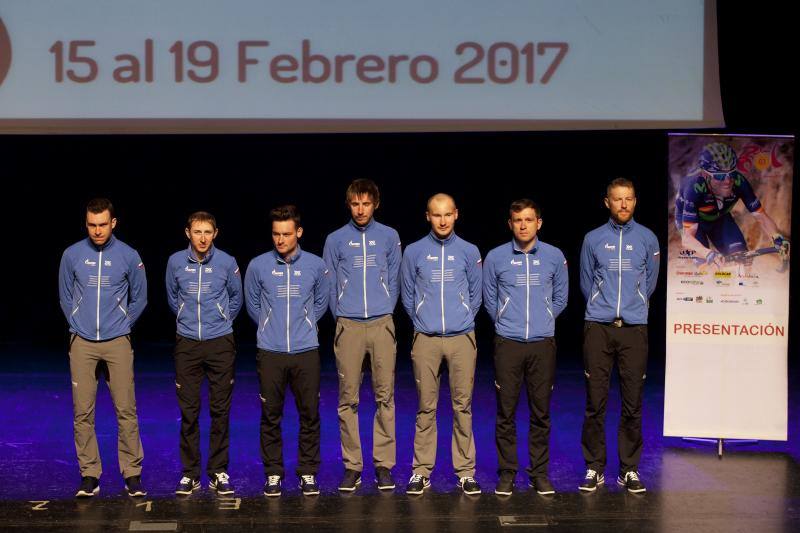 La presentación de la Vuelta Ciclista a Andalucía, en fotos