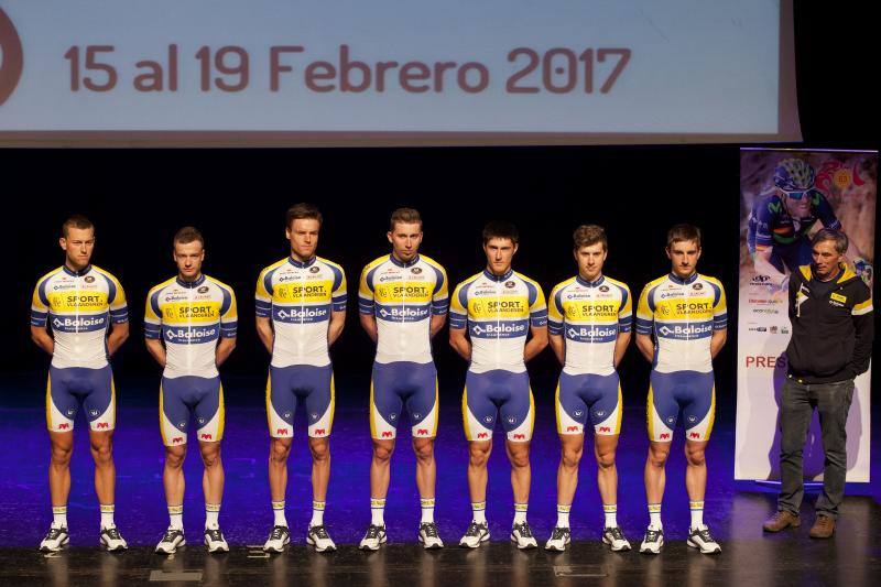 La presentación de la Vuelta Ciclista a Andalucía, en fotos