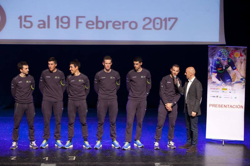 La presentación de la Vuelta Ciclista a Andalucía, en fotos